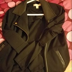 SOLD/NWOT Black & Gold Michael Kors Jacket Size M